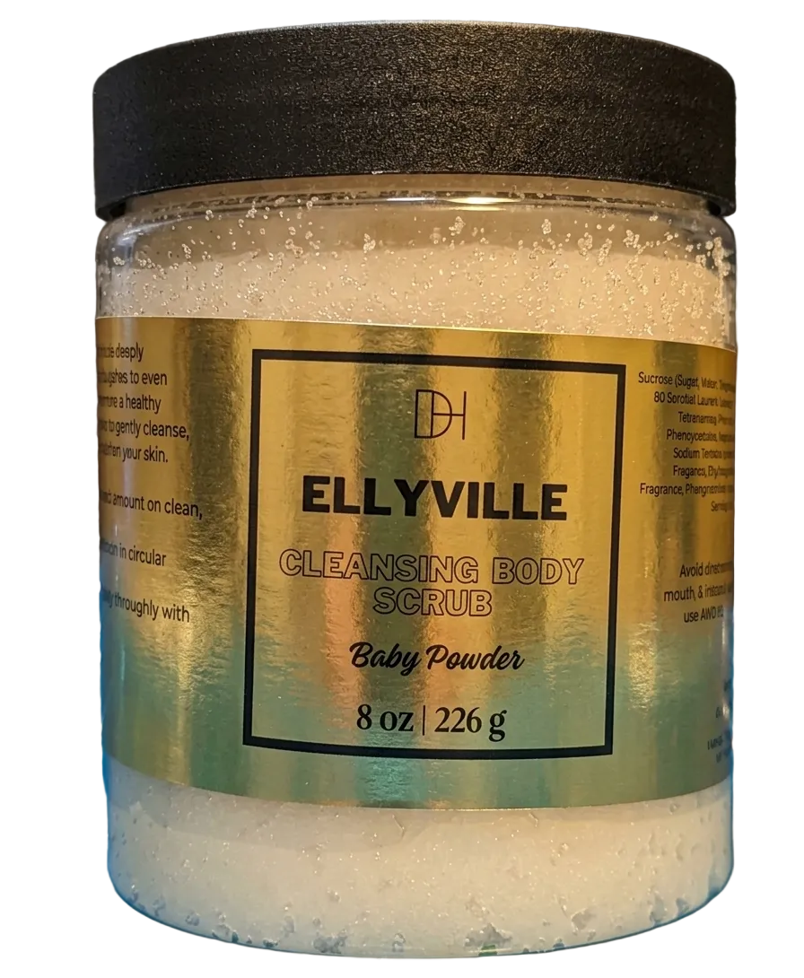 Ellyville Baby Powder Body Scrub