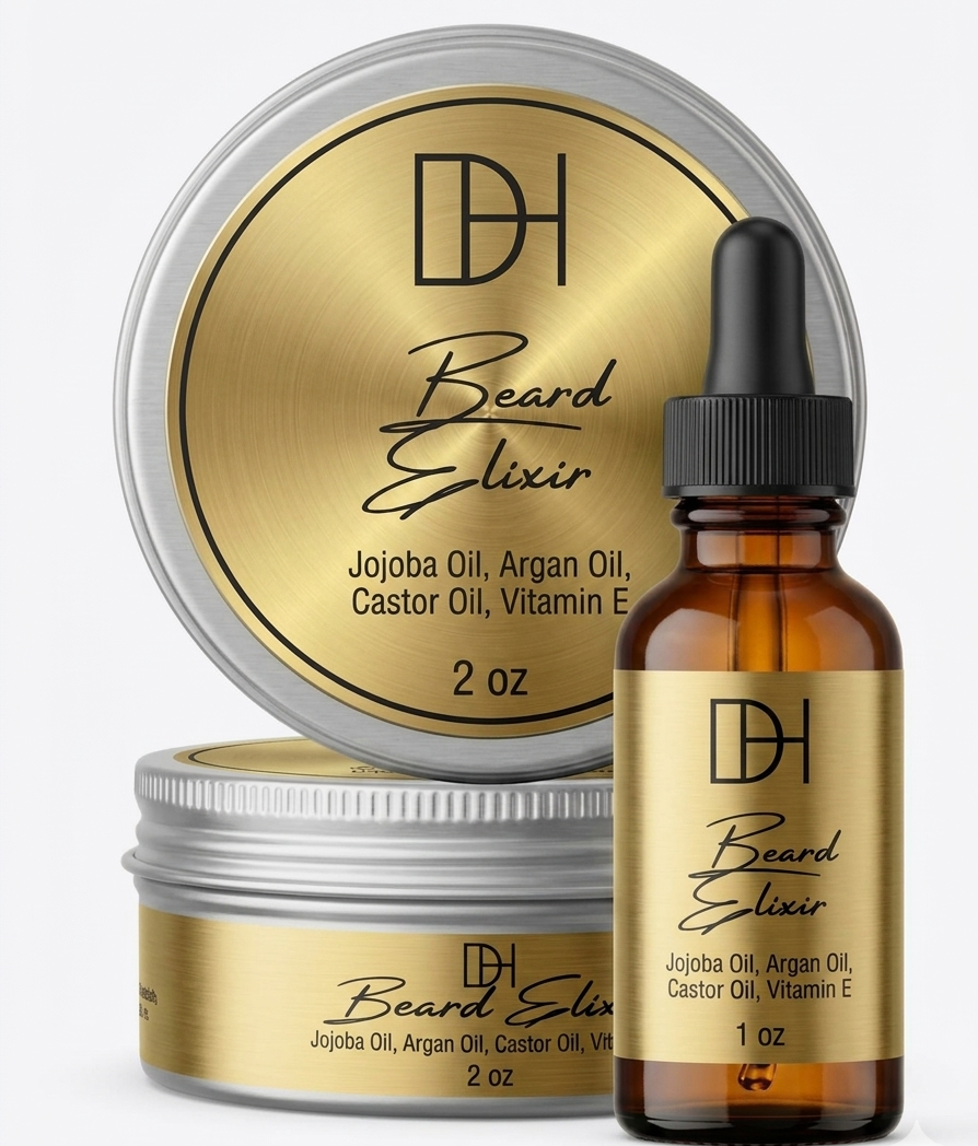 HD Beard Duo Elixir & Balm
