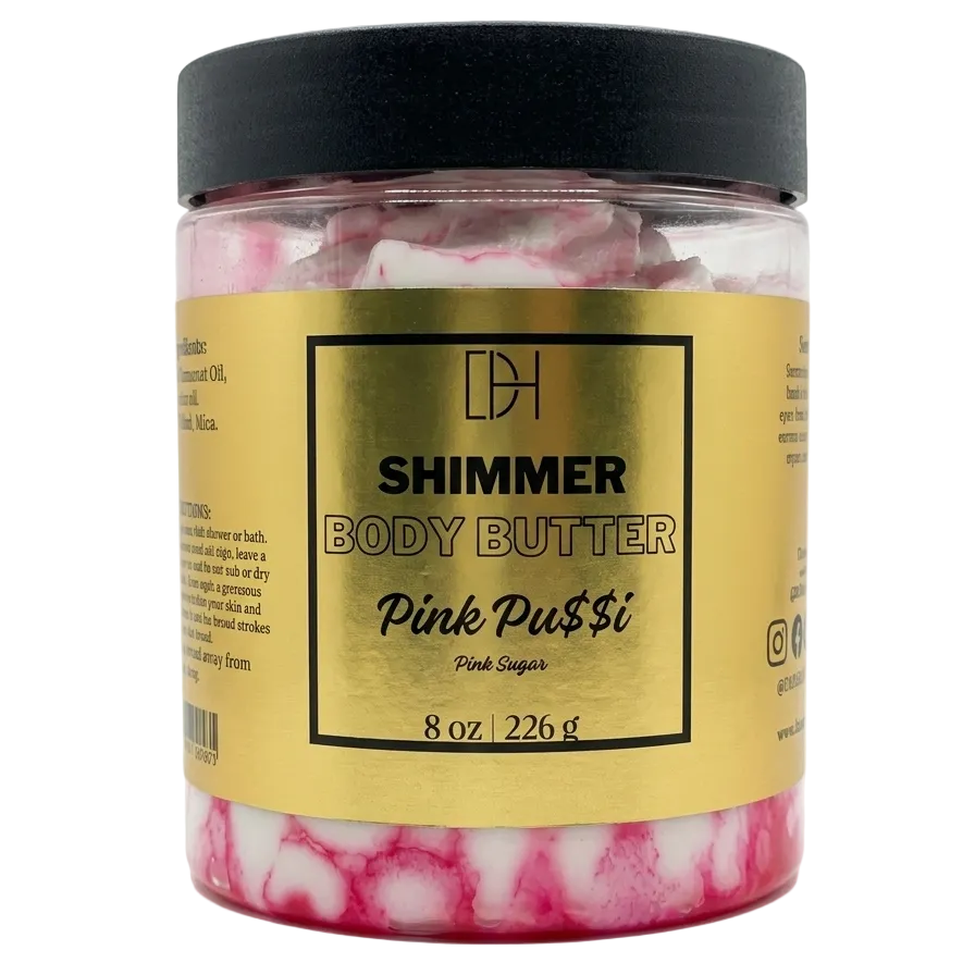 HD Pink Sugar Shimmer Body Butter